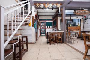 Restaurace v ubytování Hostal El Quinde + 37 fotografií