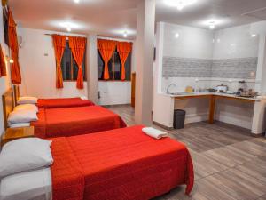 Postel nebo postele na pokoji v ubytování Suites en el Centro