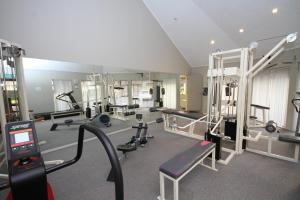 Fitness centrum a/nebo fitness zařízení v ubytování Bentleys Motor Inn