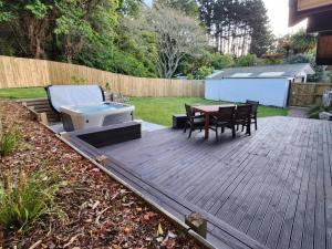 Zahrada ubytování Redwood Hub