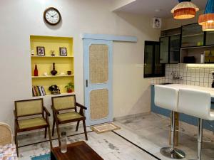 Χώρος καθιστικού στο The Little Experience, Jaipur