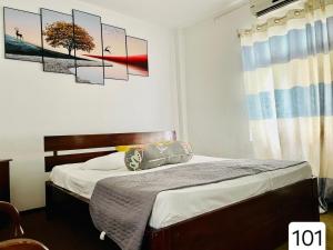 Postel nebo postele na pokoji v ubytování Sky Beam Hotel + 10 fotografií