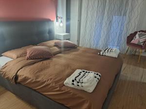 Letto o letti in una camera di DaBrieBra Vaticano