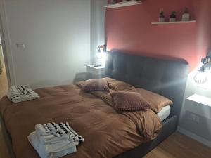 Letto o letti in una camera di DaBrieBra Vaticano