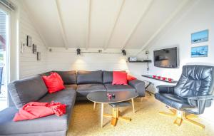 Posezení v ubytování Two-Bedroom Holiday Home In Thisted + 6 fotografií