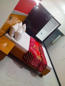 Postel nebo postele na pokoji v ubytování Hotel Al badar