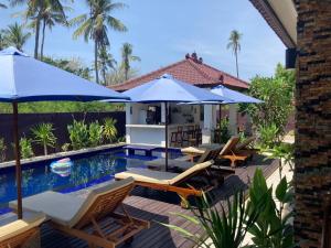Πισίνα στο ή κοντά στο Relax Villas Gili Air