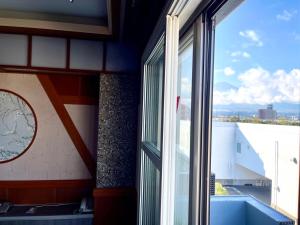 Balkon ili terasa u objektu 富士Outlet温泉Hotel
