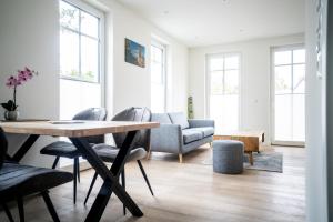 Posezení v ubytování Strandhaus Zingst Apartment 06