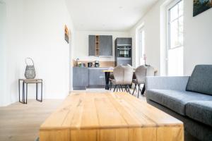 Kuchyň nebo kuchyňský kout v ubytování Strandhaus Zingst Apartment 06