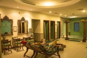 Istumisnurk majutusasutuses Gokarna Forest Resort Kathmandu