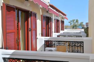 Un balcón o terraza en Agistri Hotel