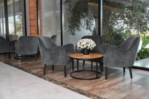 Posezení v ubytování Hotel Albulena