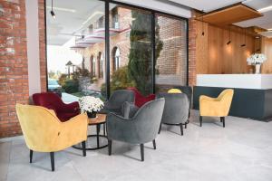 Posezení v ubytování Hotel Albulena