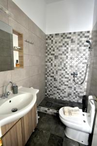 Et badeværelse på Athina's house