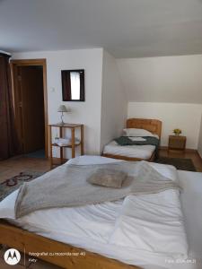 Postel nebo postele na pokoji v ubytování Casa Zura