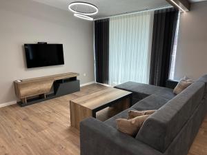 TV a/nebo společenská místnost v ubytování Vimar Apartments