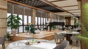 Restaurace v ubytování Labersa Hotel & Convention Center Samosir