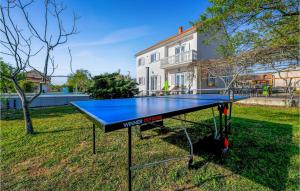 Stolní tenis v ubytování Cozy Home In Tinj With Kitchen nebo okolí + 32 fotografií