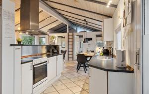 Η κουζίνα ή μικρή κουζίνα στο Holiday Home Holmegårdsvej Væggerløse X