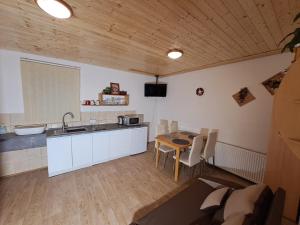 Kuchyň nebo kuchyňský kout v ubytování Apartmán Albrecht