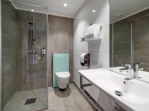 Koupelna v ubytování Comfort Hotel Finnsnes