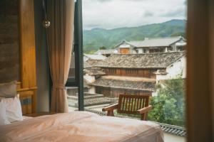 山景或在住宿加早餐旅馆看到的山景