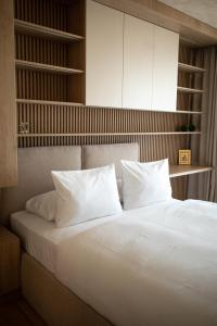 Katil atau katil-katil dalam bilik di Penthouse Lebada Lake View