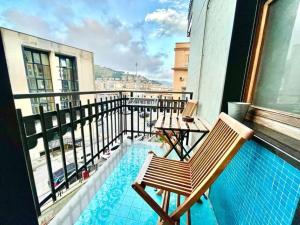 Balkón alebo terasa v ubytovaní Hello Salerno
