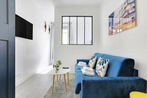 Χώρος καθιστικού στο Charming Apartment -1BR-4P- Château de Vincennes