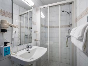 Koupelna v ubytování Comfort Hotel Finnsnes