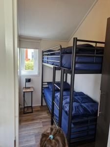 Ένα ή περισσότερα κρεβάτια σε δωμάτιο στο De Stamper - Chalet 418