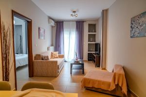 Giường trong phòng chung tại Feel Greek Hospitality #Θ012 +22 ảnh