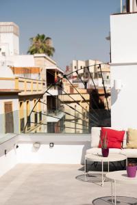 Balkón alebo terasa v ubytovaní U-Sense For You Hostel Sevilla