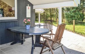 Taman di luar Holiday Home Blomstervangen Ka +23 gambar