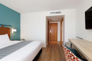 Posteľ alebo postele v izbe v ubytovaní Exe Vienna