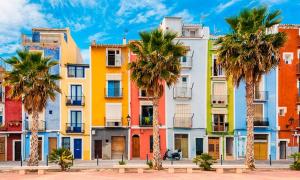 Bygningen som lejligheden ligger i