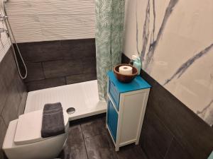 Koupelna v ubytování Mithra Hosting + 15 fotografií