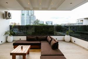 Posezení v ubytování George Residence Cooper Road, Ikoyi