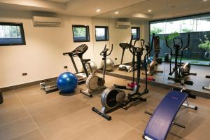 Fitness centrum a/nebo fitness zařízení v ubytování George Residence Cooper Road, Ikoyi