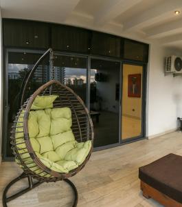 Posezení v ubytování George Residence Cooper Road, Ikoyi