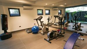 Fitness centrum a/nebo fitness zařízení v ubytování George Residence Cooper Road, Ikoyi