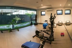 Fitness centrum a/nebo fitness zařízení v ubytování George Residence Cooper Road, Ikoyi