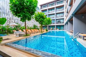 Bazén v ubytování Aree Tara Ao Nang Krabi nebo v jeho okolí + 28 fotografií