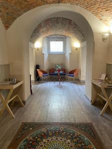 Posezení v ubytování Hotel Europa Varese