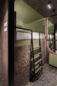 Letto o letti in una camera di Pods by The Usual Rotterdam