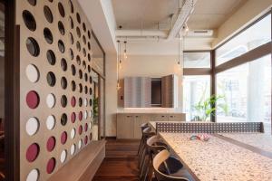 Area soggiorno di Pods by The Usual Rotterdam