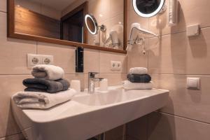 Kúpeľňa v ubytovaní Alpen-Appartements Zürcher