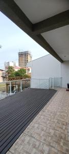 En balkon eller terrasse på Casa Centro Torres