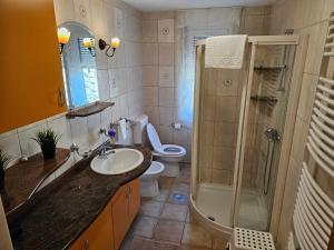 Koupelna v ubytování Apartment Josipina